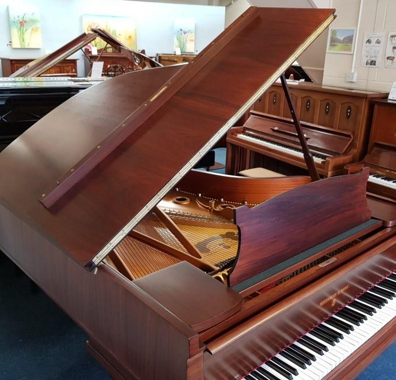 Steinway A grand Piano in rosewood – Gallery image – Roberts Pianos Oxford