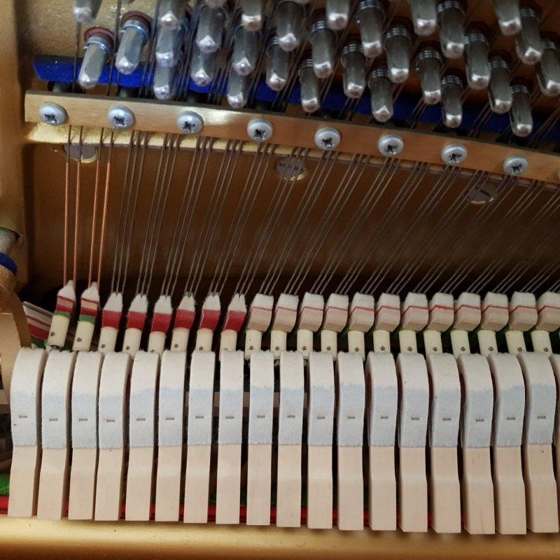 Welmar London upright Piano in Mahogany – Gallery image – Roberts Pianos Oxford