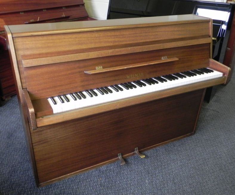 Welmar upright Piano in Walnut – Featured image – Roberts Pianos Oxford