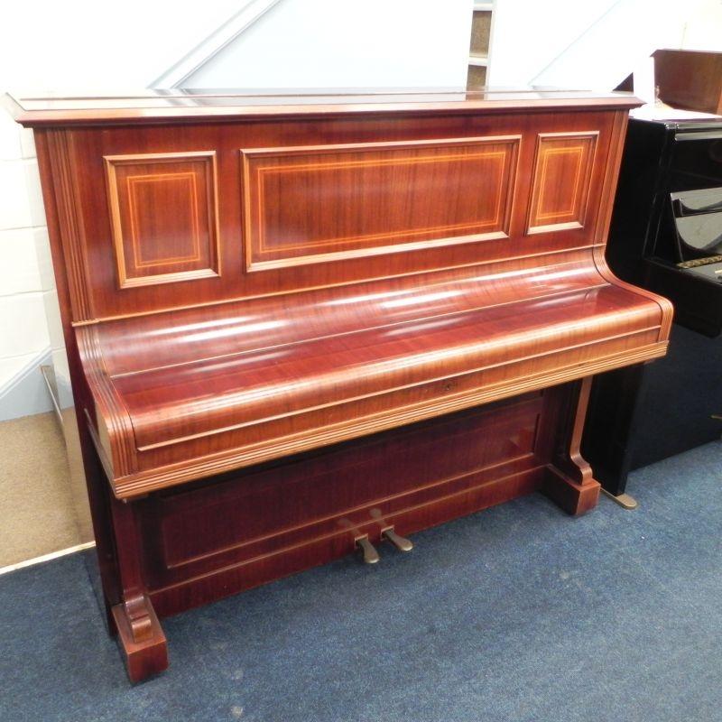 Bechstein Model 9 upright Piano in mahogany – Gallery image – Roberts Pianos Oxford