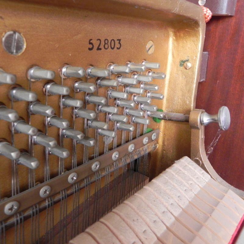 Knight upright Piano in Walnut – Gallery image – Roberts Pianos Oxford