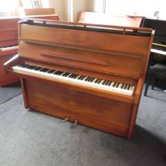 Knight K10 upright Piano in Walnut – Inventory thumbnail – Roberts Pianos Oxford