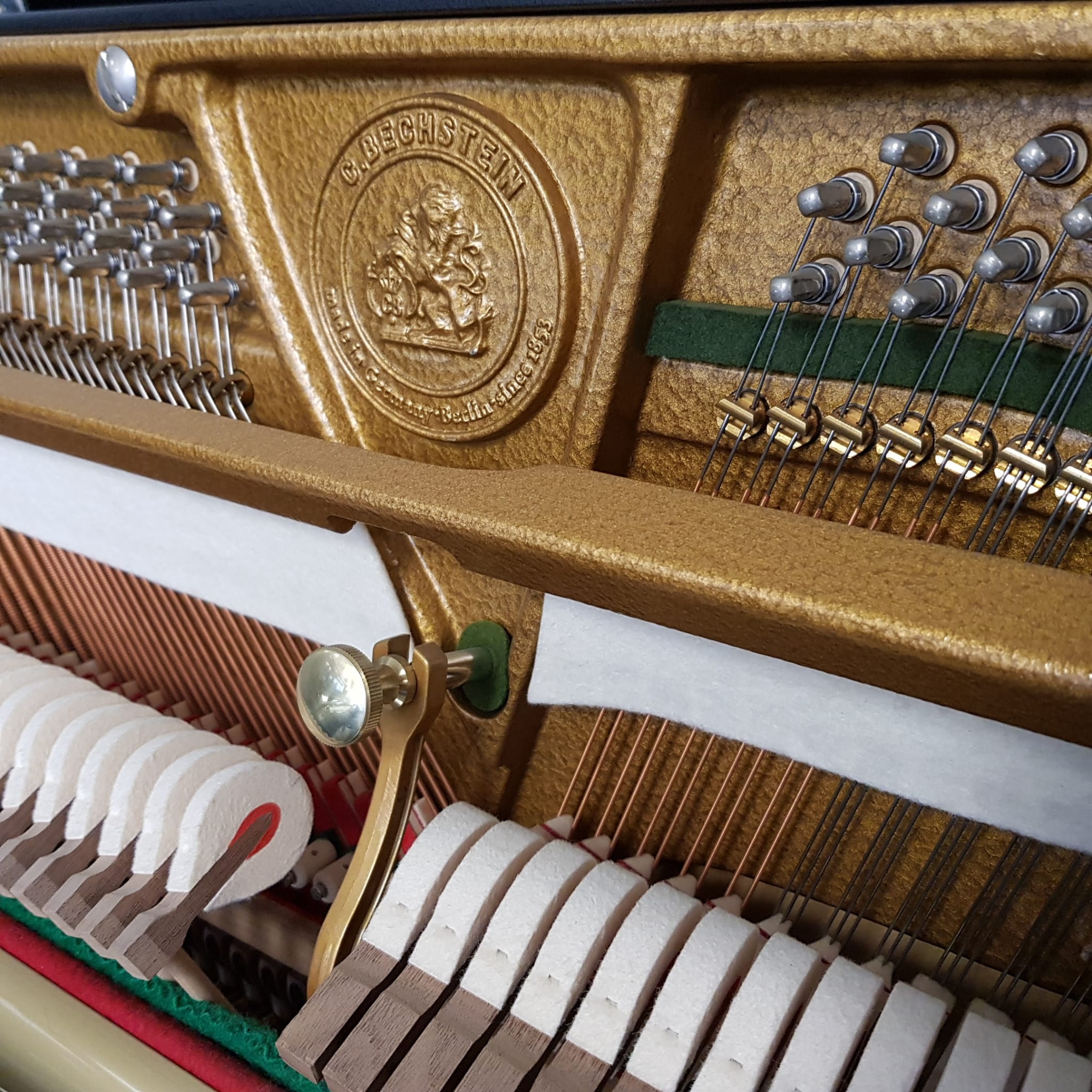 Bechstein Millenium 116 upright Piano in Black – Gallery image – Roberts Pianos Oxford