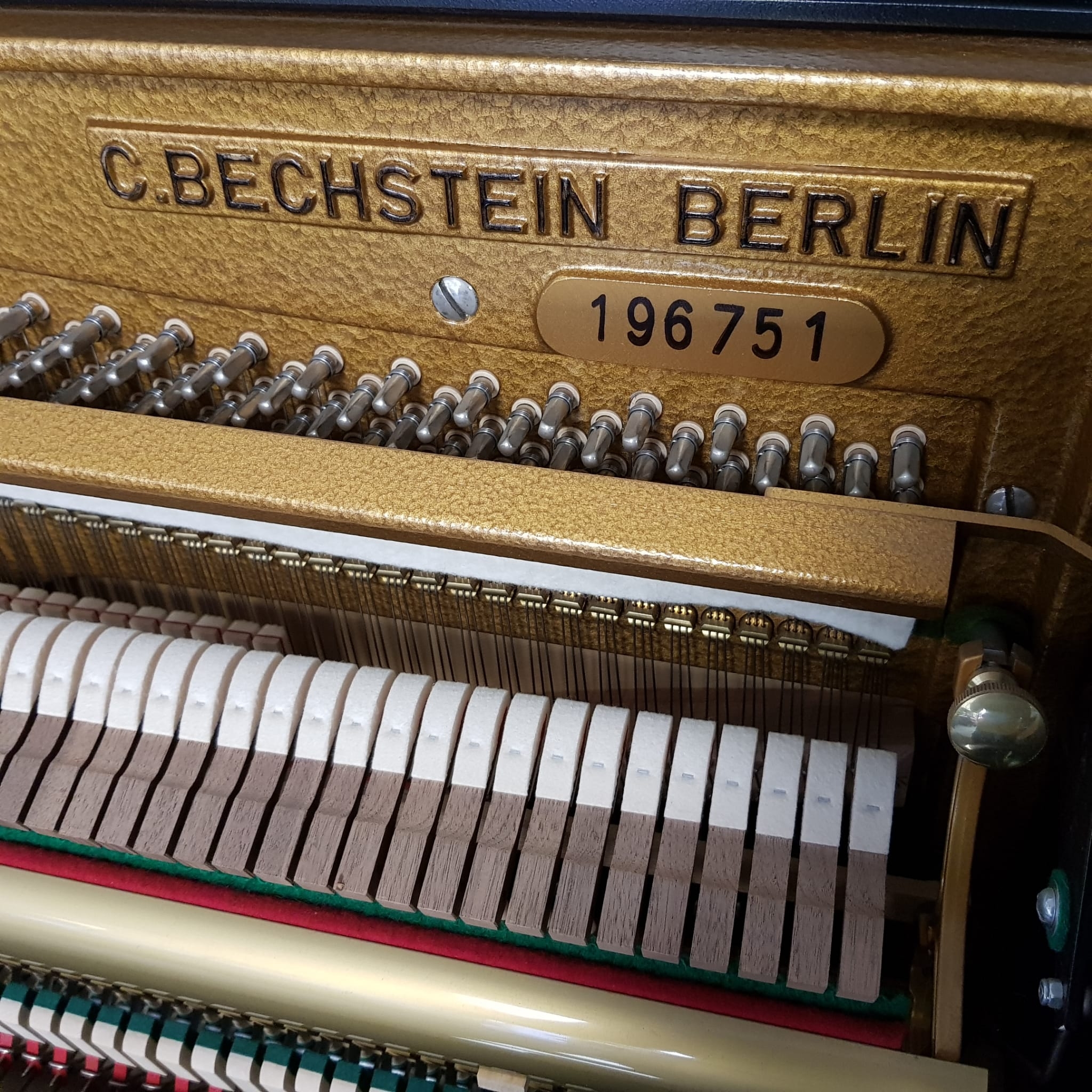 Bechstein Millenium 116 upright Piano in Black – Gallery image – Roberts Pianos Oxford