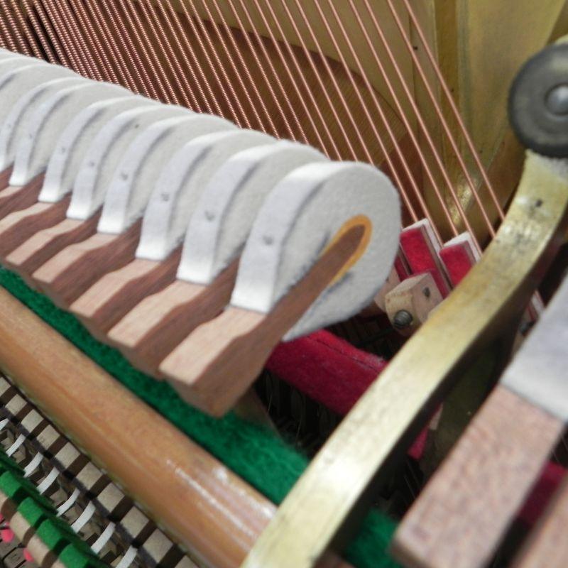 Steinway Model K upright Piano in Mahogany – Gallery image – Roberts Pianos Oxford