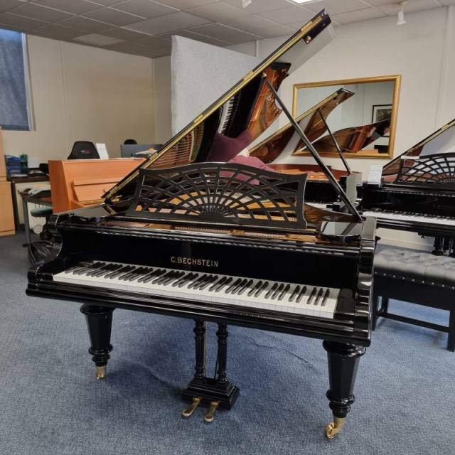 Bechstein Model V grand Piano in Bright black – Inventory thumbnail – Roberts Pianos Oxford
