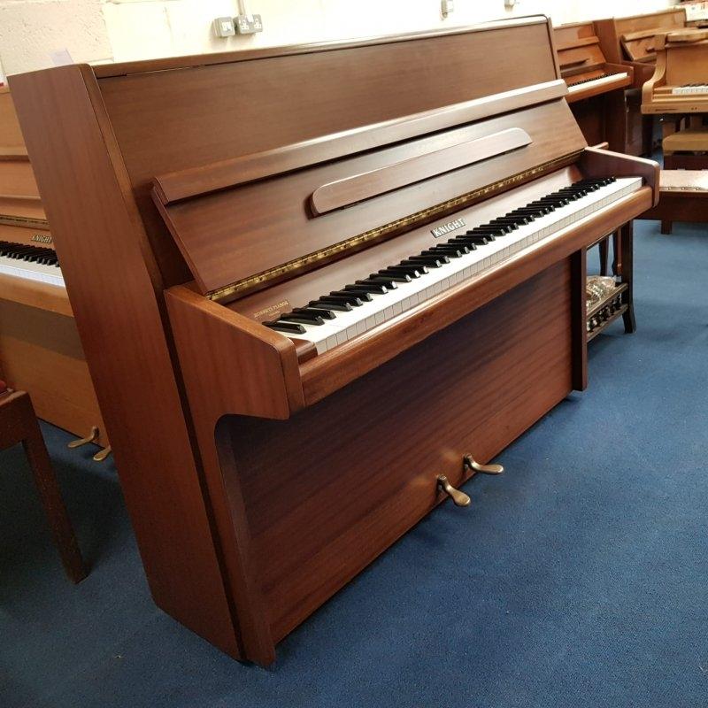 Knight K10 upright Piano in mahogany – Gallery image – Roberts Pianos Oxford