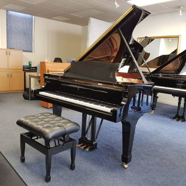 Steinway B grand Piano in bright black – Inventory thumbnail – Roberts Pianos Oxford