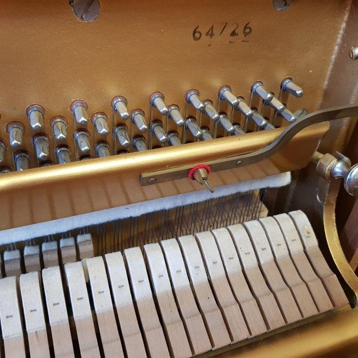 Knight K10 3 pedal upright Piano in light oak – Gallery image – Roberts Pianos Oxford