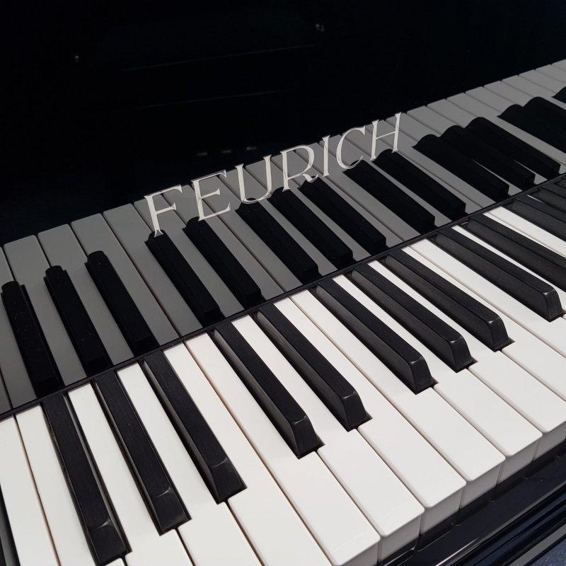 Feurich F179 Dynamic II grand Piano in Black – Gallery image – Roberts Pianos Oxford