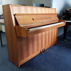 Yamaha C108 upright Piano in Teak – Inventory thumbnail – Roberts Pianos Oxford