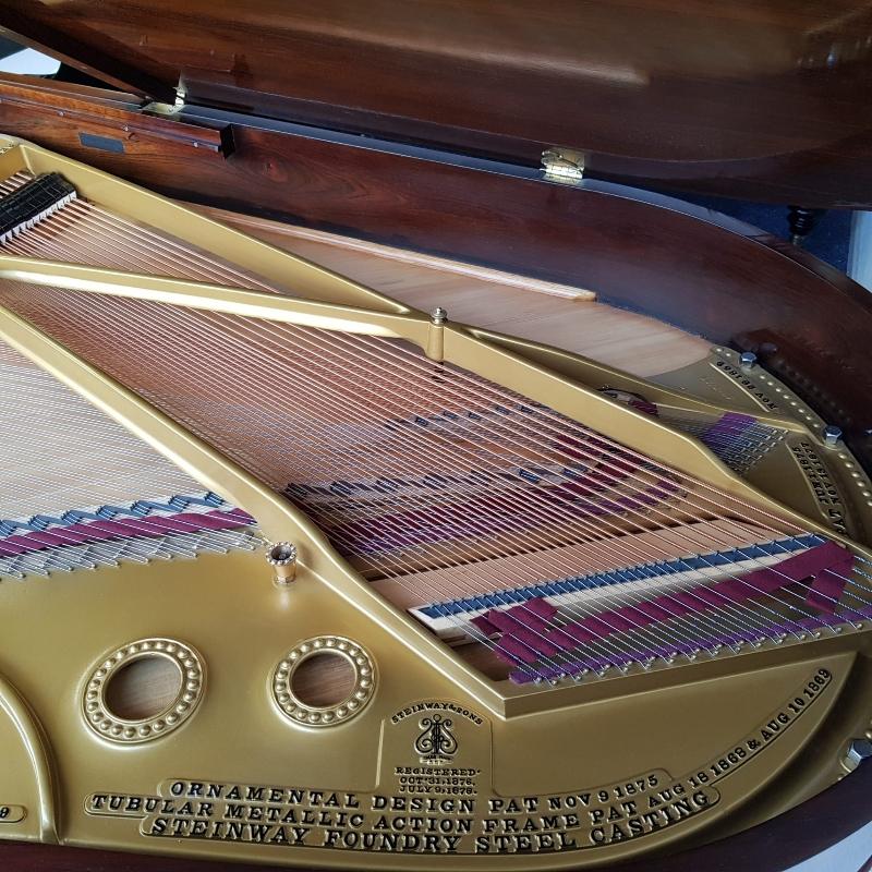 Steinway A 85 note grand Piano in Rosewood – Gallery image – Roberts Pianos Oxford