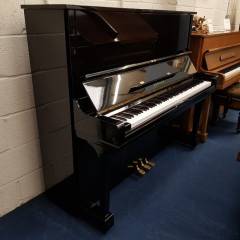Yamaha U3H upright Piano in black polyester – Inventory thumbnail – Roberts Pianos Oxford