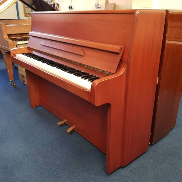 Welmar A2 upright Piano in mahogany – Inventory thumbnail – Roberts Pianos Oxford