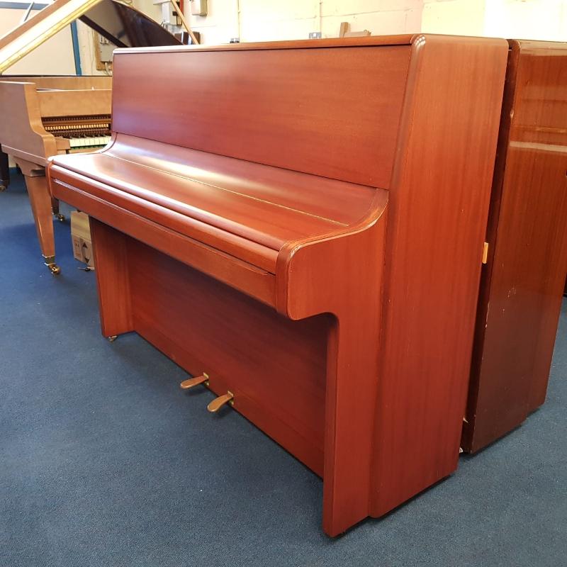 Welmar A2 upright Piano in mahogany – Gallery image – Roberts Pianos Oxford