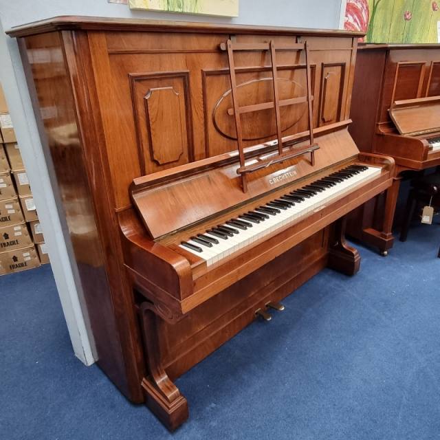 Bechstein 7 upright Piano in rosewood – Inventory thumbnail – Roberts Pianos Oxford