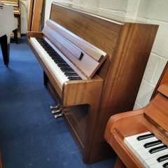 Welmar upright Piano in light mahogany – Inventory thumbnail – Roberts Pianos Oxford