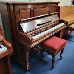 Steinway upright Piano in rosewood – Inventory thumbnail – Roberts Pianos Oxford