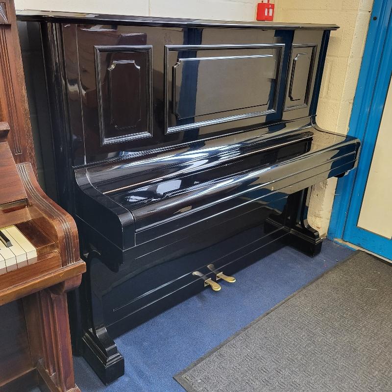 Bechstein 8 upright Piano in Black – Gallery image – Roberts Pianos Oxford