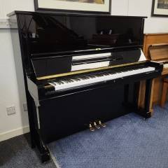 Yamaha U3H upright Piano in black polyester – Inventory thumbnail – Roberts Pianos Oxford