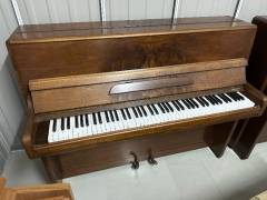 Welmar A2 upright Piano in walnut satin – Inventory thumbnail – Roberts Pianos Oxford