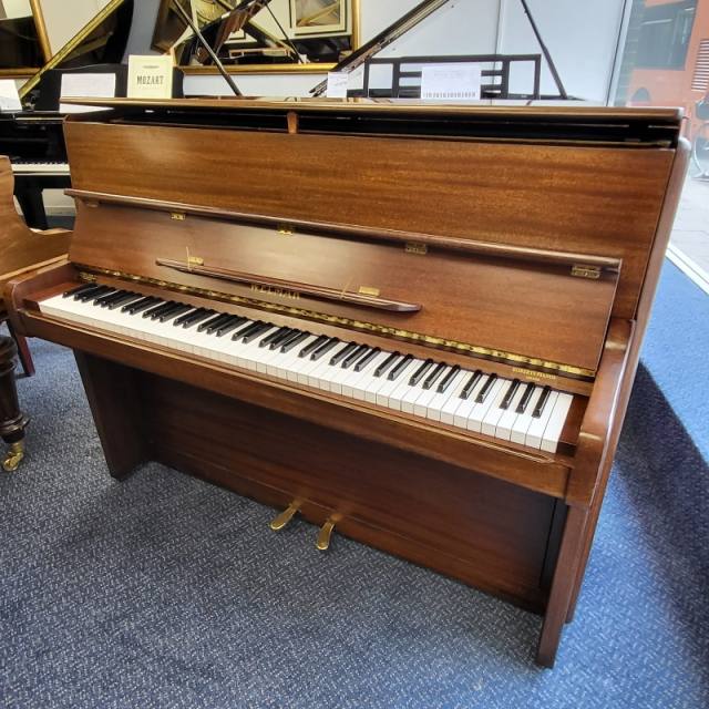 Welmar upright Piano in mahogany – Inventory thumbnail – Roberts Pianos Oxford