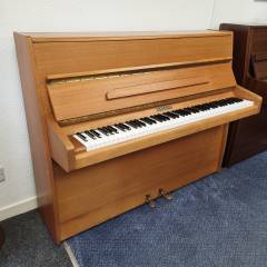 Knight K10 upright Piano in mahogany – Inventory thumbnail – Roberts Pianos Oxford