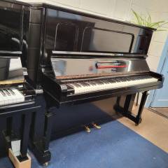 Steinway Model K upright Piano in Ebonised – Inventory thumbnail – Roberts Pianos Oxford
