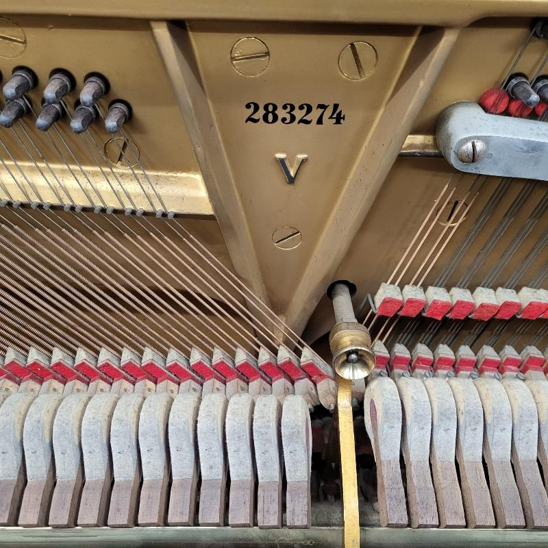 Steinway V upright Piano in mahogany – Gallery image – Roberts Pianos Oxford