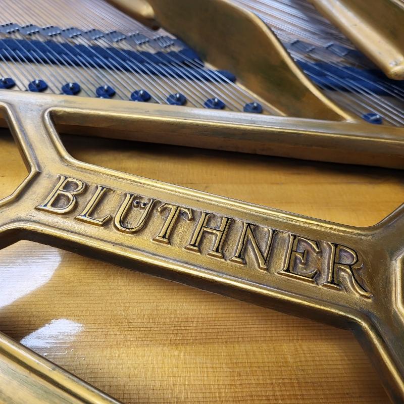 Bluthner style IV grand Piano in light mahogany – Gallery image – Roberts Pianos Oxford