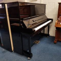 Yamaha U3M upright Piano in Black polyester – Inventory thumbnail – Roberts Pianos Oxford