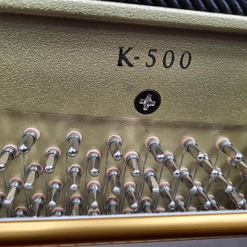 Kawai K-500 upright Piano in black – Gallery image – Roberts Pianos Oxford