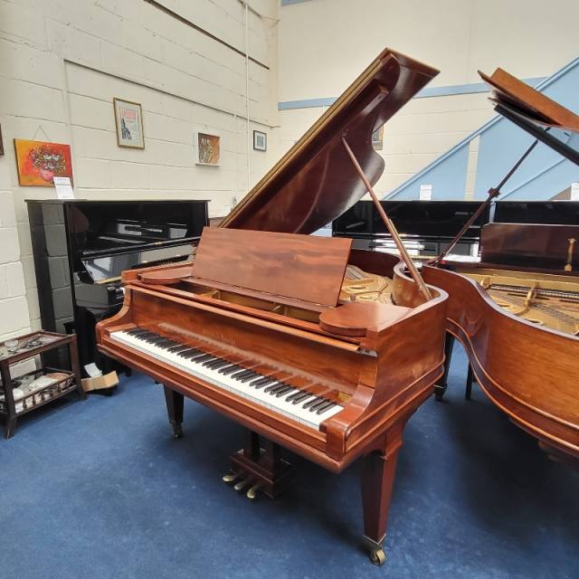 Mason and Hamlin grand Piano in mahogany – Inventory thumbnail – Roberts Pianos Oxford