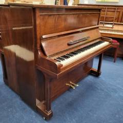 Bluthner 3 upright Piano in mahogany – Inventory thumbnail – Roberts Pianos Oxford