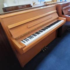 Knight K6 upright Piano in Teak – Inventory thumbnail – Roberts Pianos Oxford