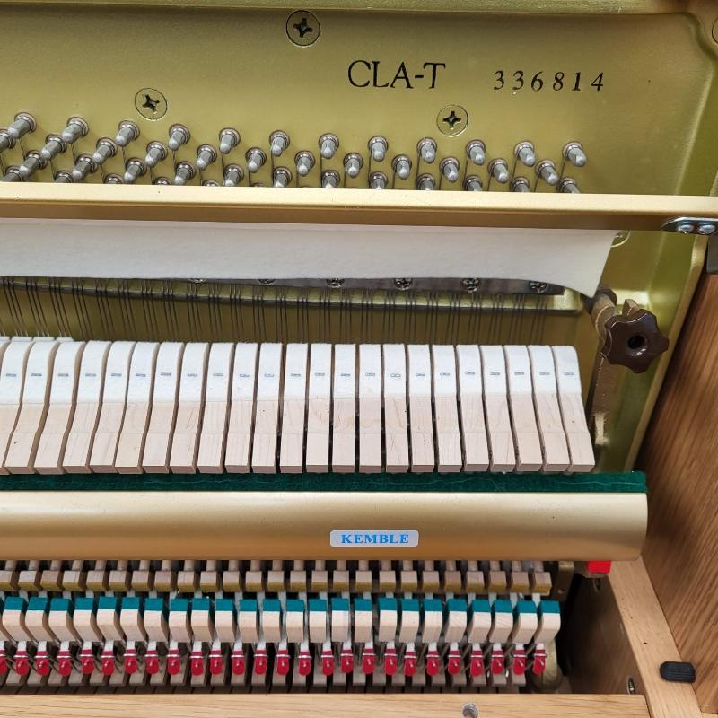 Kemble Concerto upright Piano in Light oak – Gallery image – Roberts Pianos Oxford