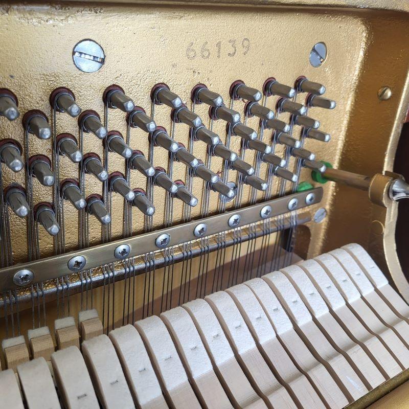 Knight K6 upright Piano in Mahogany – Gallery image – Roberts Pianos Oxford