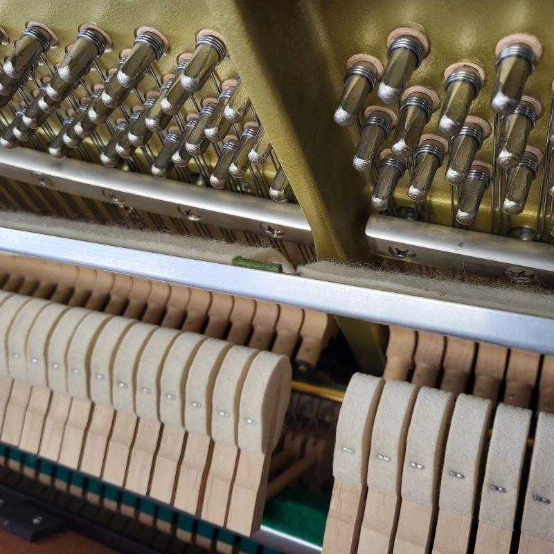 Kemble Oxford upright Piano in matt dark rosewood – Gallery image – Roberts Pianos Oxford