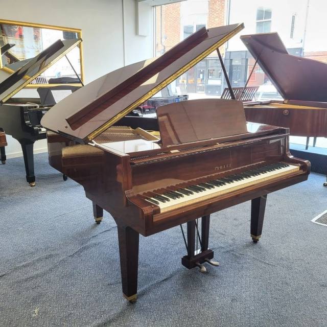 Yamaha G1 grand Piano in bright mahogany – Inventory thumbnail – Roberts Pianos Oxford