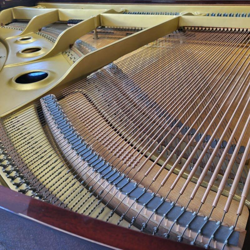 Yamaha G1 grand Piano in bright mahogany – Gallery image – Roberts Pianos Oxford