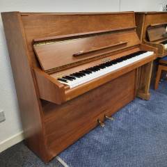 Knight K10 upright Piano in walnut – Inventory thumbnail – Roberts Pianos Oxford