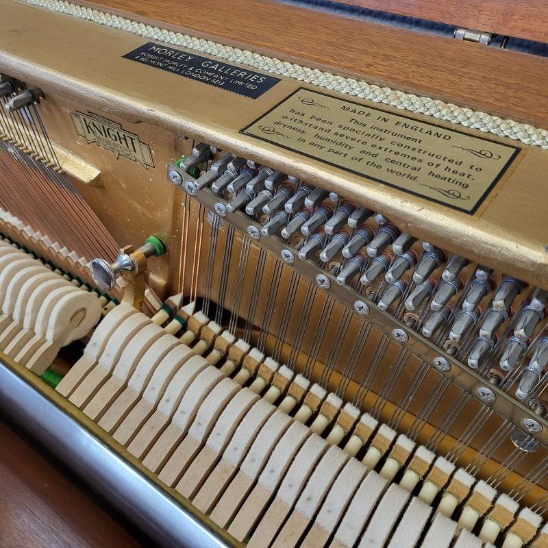 Knight K10 upright Piano in walnut – Gallery image – Roberts Pianos Oxford