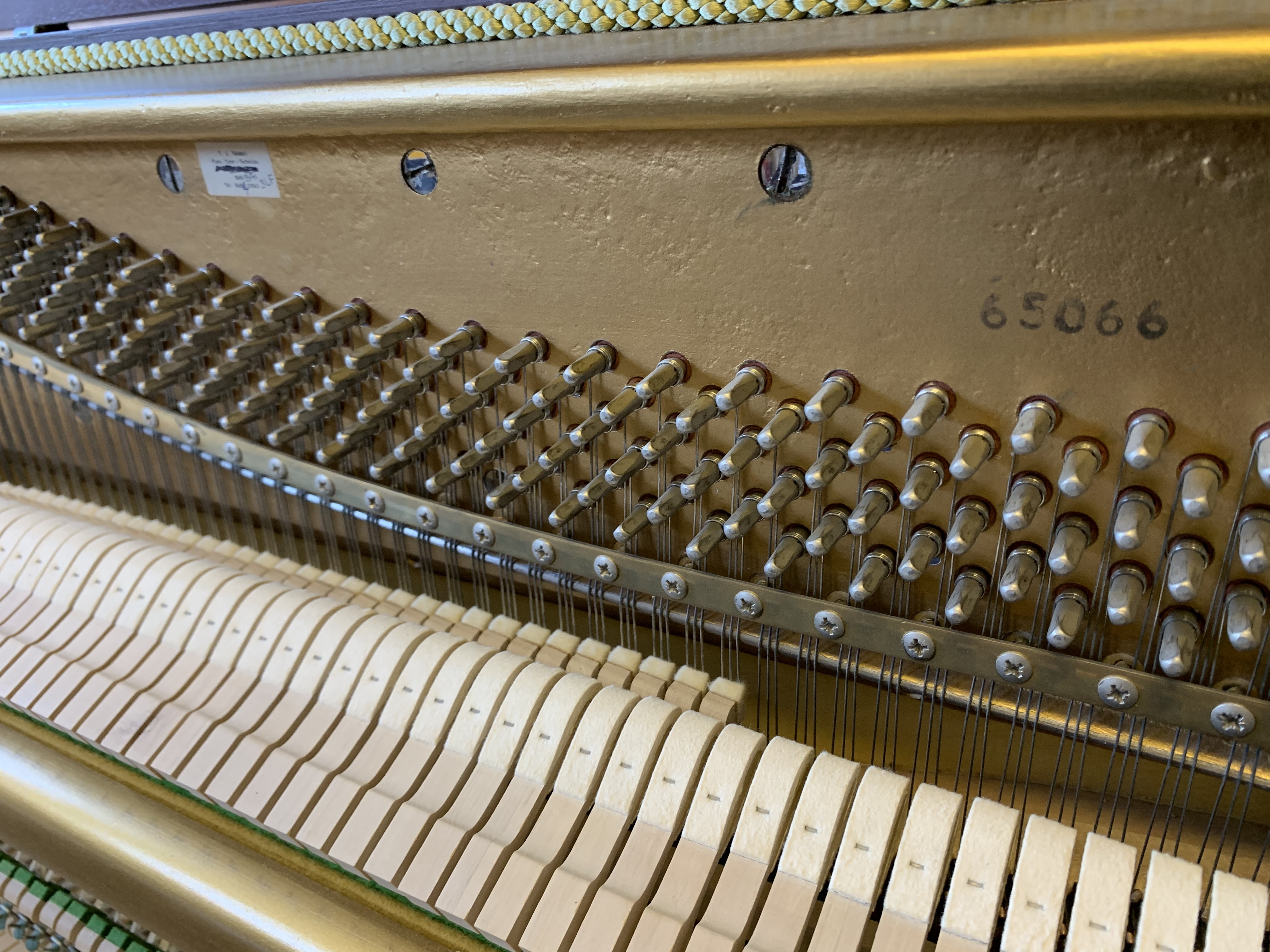 Knight K10 upright Piano in mahogany – Gallery image – Roberts Pianos Oxford