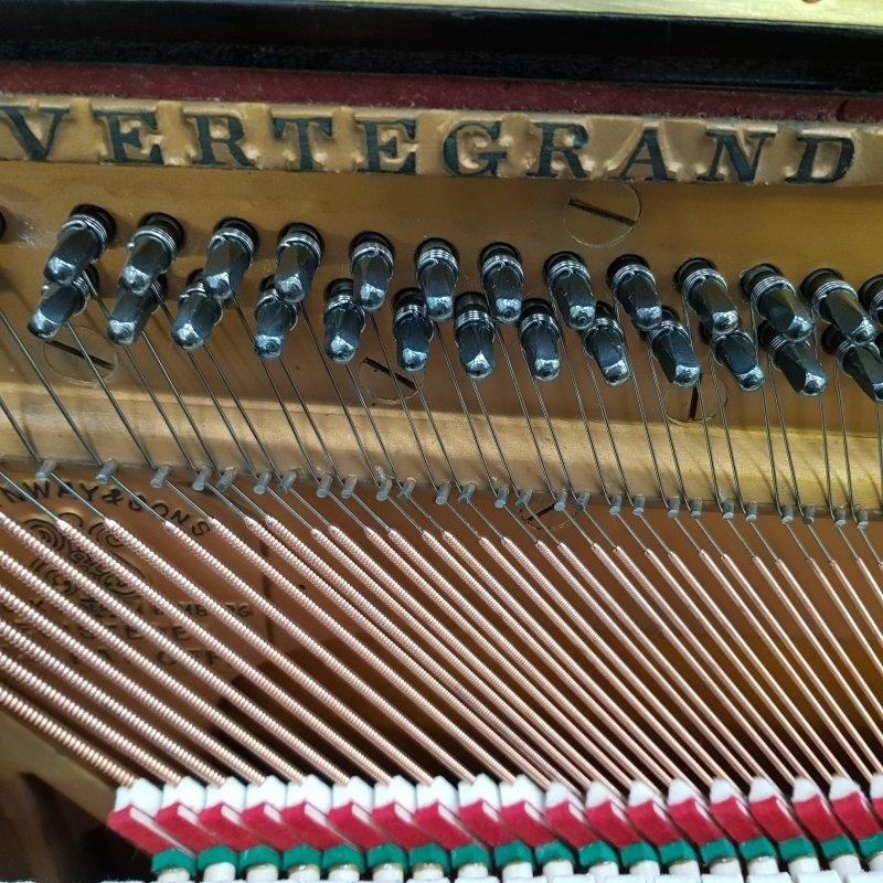 Steinway K upright Piano in mahogany – Gallery image – Roberts Pianos Oxford