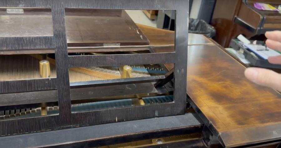 Bechstein V grand Piano in rosewood – Gallery image – Roberts Pianos Oxford