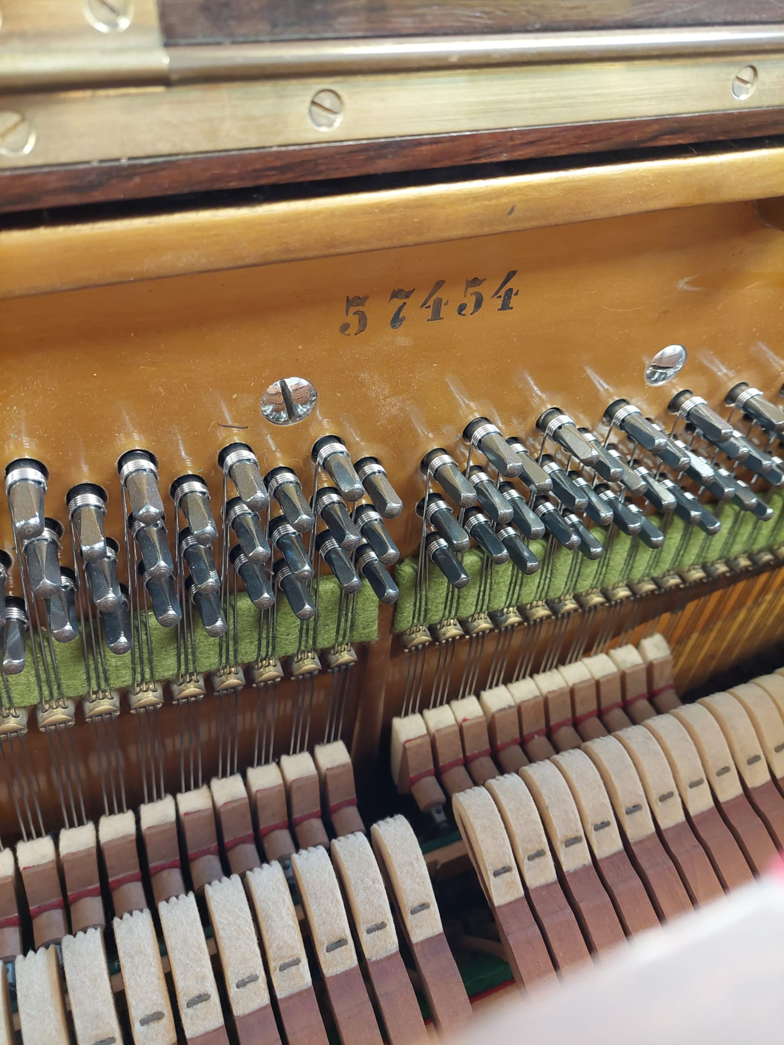 Bechstein Model II upright Piano in Rosewood – Gallery image – Roberts Pianos Oxford