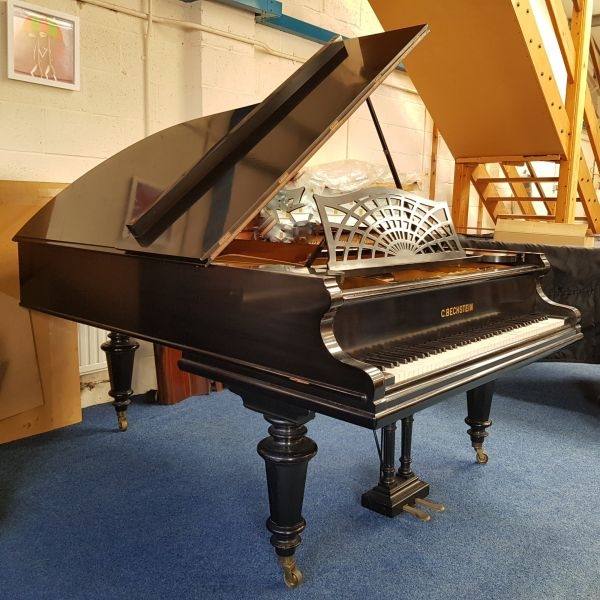 Bechstein B grand Piano in black French polish – Inventory thumbnail – Roberts Pianos Oxford