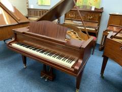 Bluthner Style IV grand Piano in satin mahogany – Inventory thumbnail – Roberts Pianos Oxford