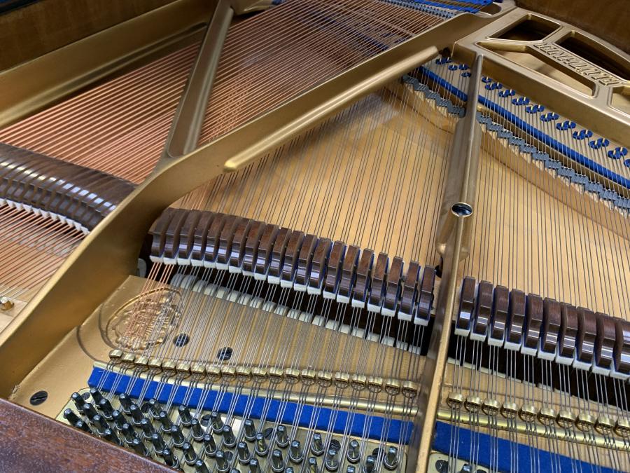 Bluthner Style IV grand Piano in satin mahogany – Gallery image – Roberts Pianos Oxford