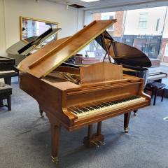 Bluthner style IVa grand Piano in walnut – Inventory thumbnail – Roberts Pianos Oxford